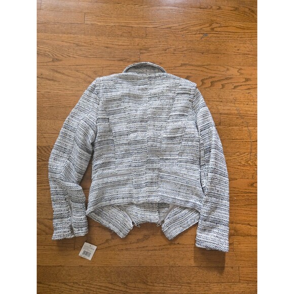BLANKNYC Womens Tweed Fitted Zipper Moto Jacket Size Small NWT - Picture 5 of 8
